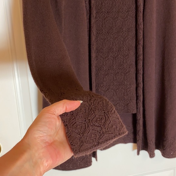 Women’s i.e. sweater set cardigan size M - Picture 4 of 15